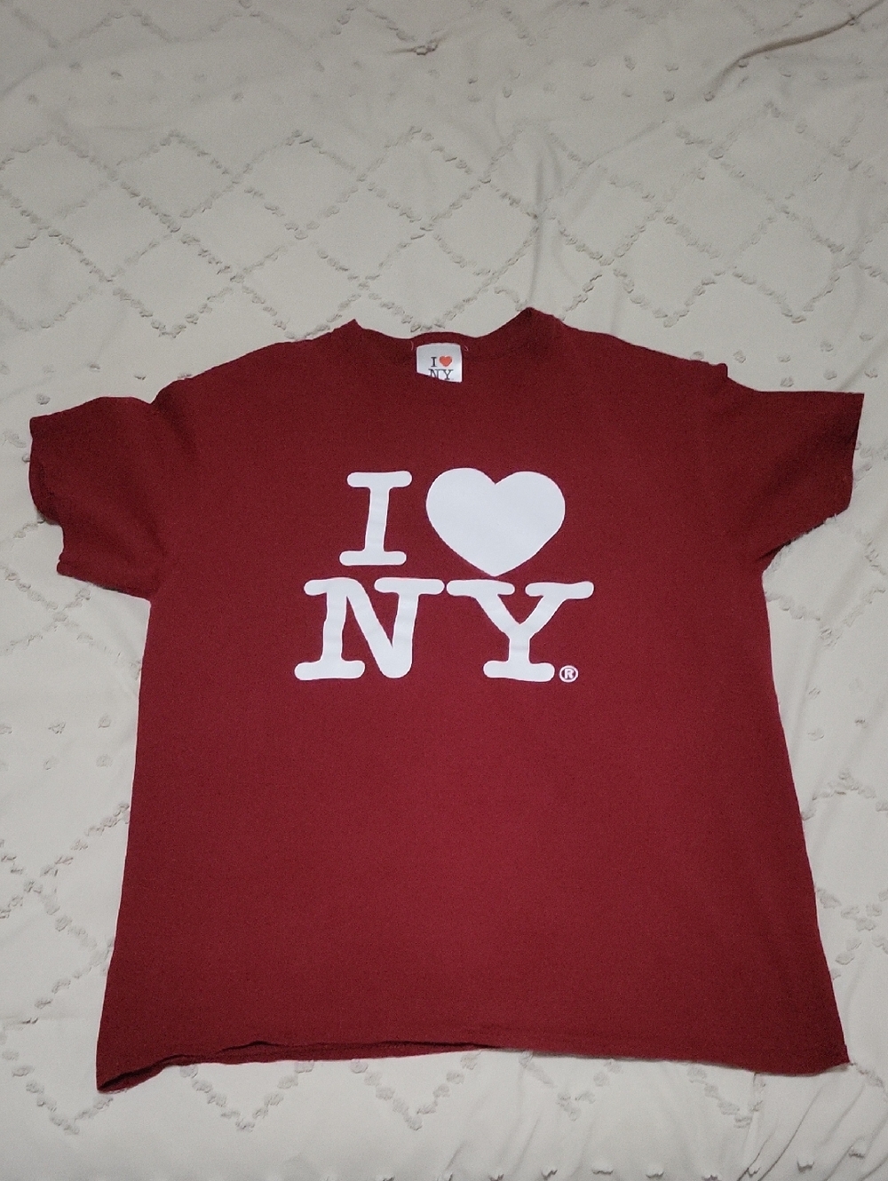 Short Sleeve Tee in Maroon - Classic Logo